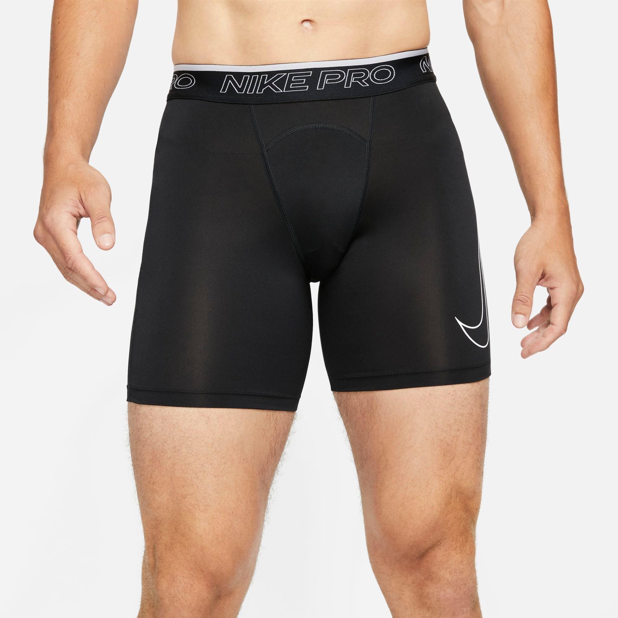 Nike Men s Pro Dri FIT Black Compression Shorts Hibbett